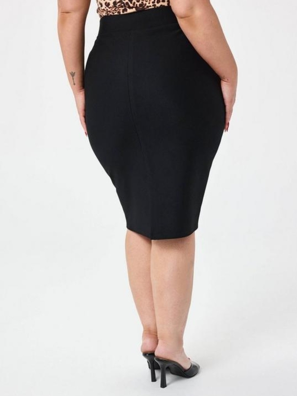 torrid Black High-Waist Pencil Skirt - Picture 2 of 4